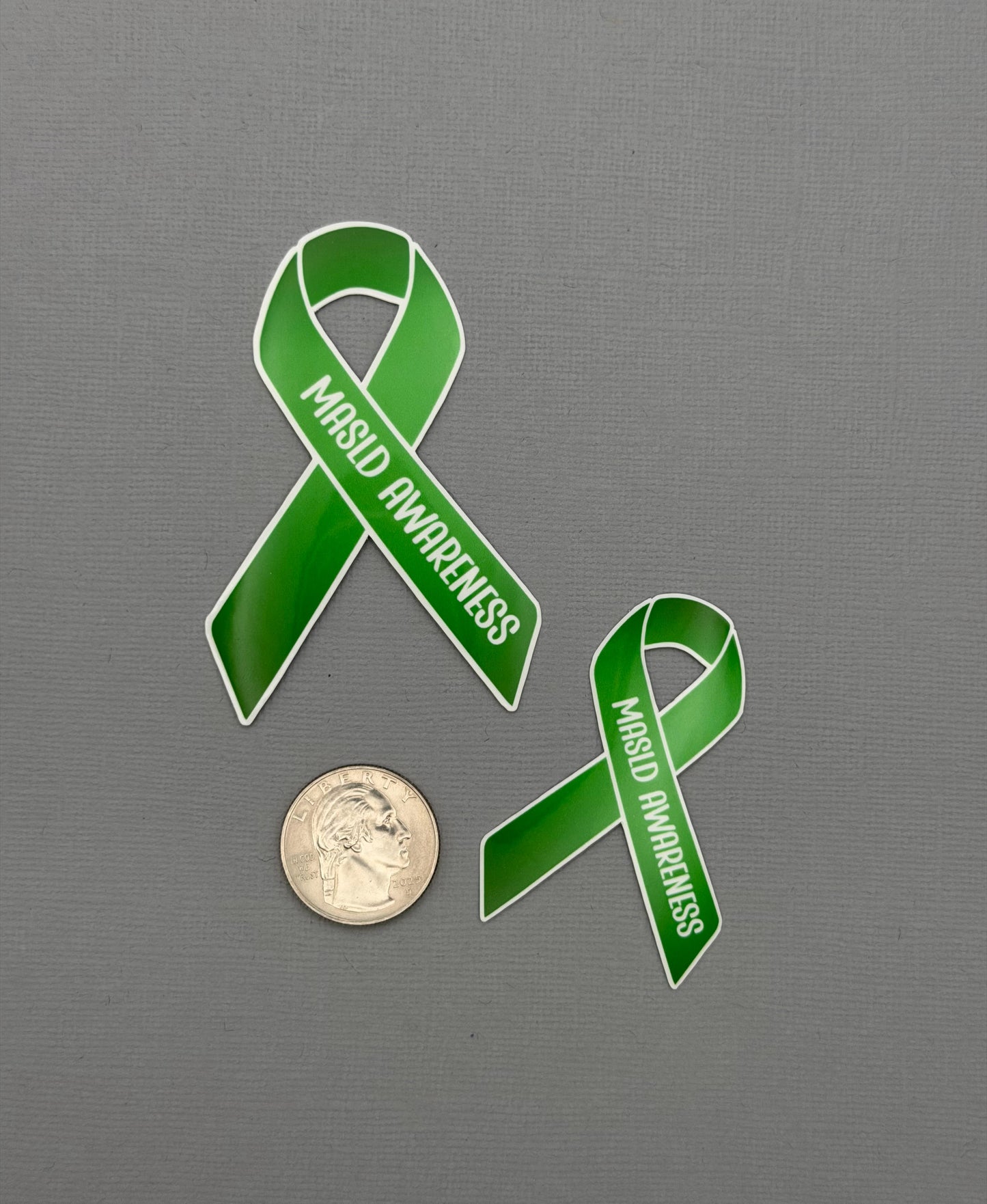 MASLD Awareness Ribbon Sticker or Magnet | Metabolic Dysfunction–Associated Steatotic Liver Disease