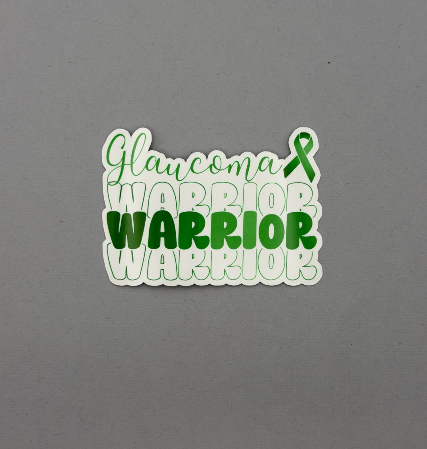 Glaucoma Warrior Sticker