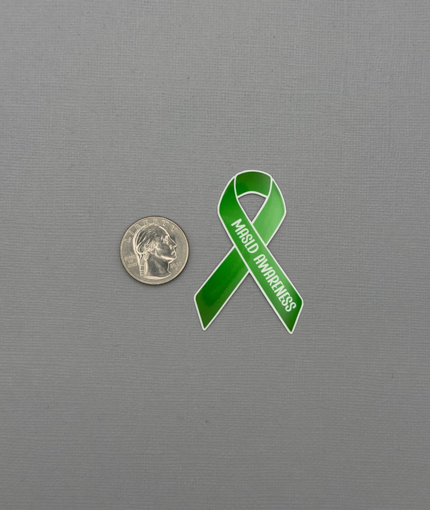 MASLD Awareness Ribbon Sticker or Magnet | Metabolic Dysfunction–Associated Steatotic Liver Disease