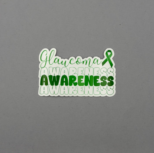 Glaucoma Awareness Sticker