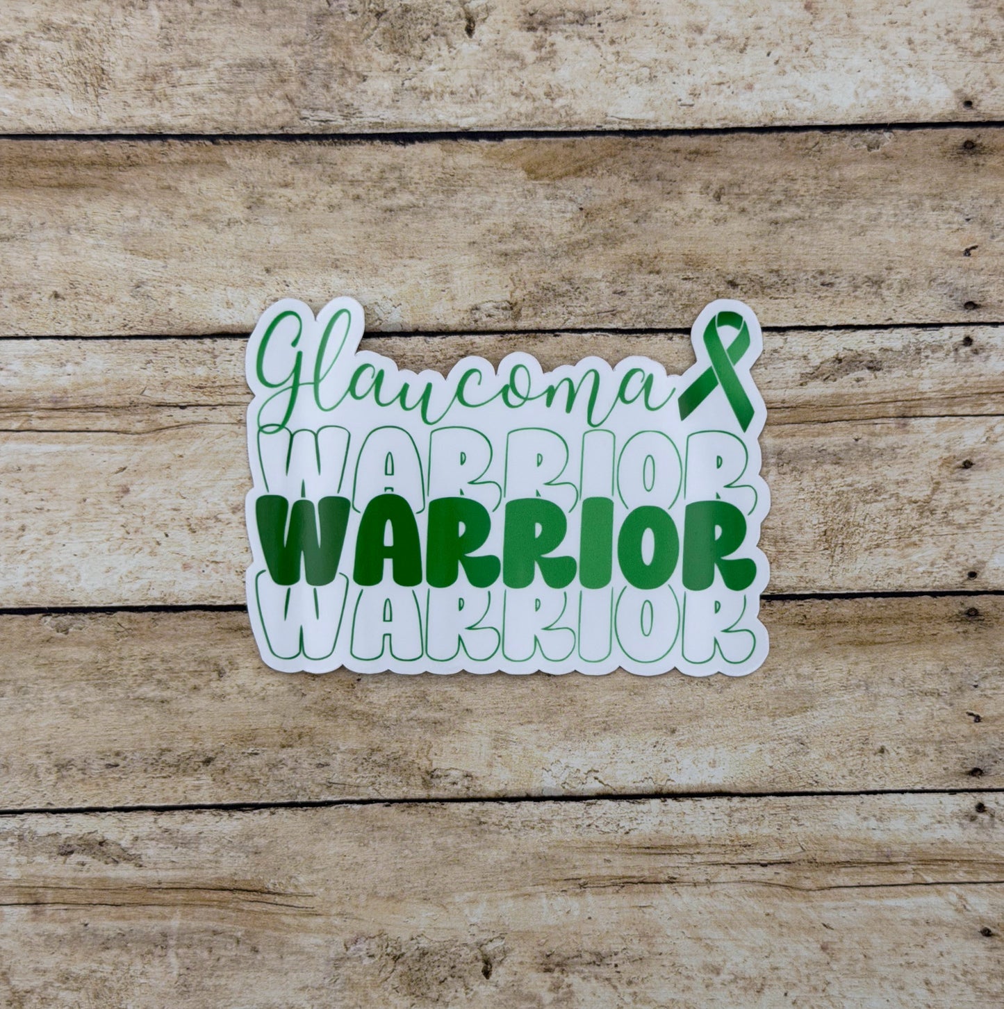 Glaucoma Warrior Sticker