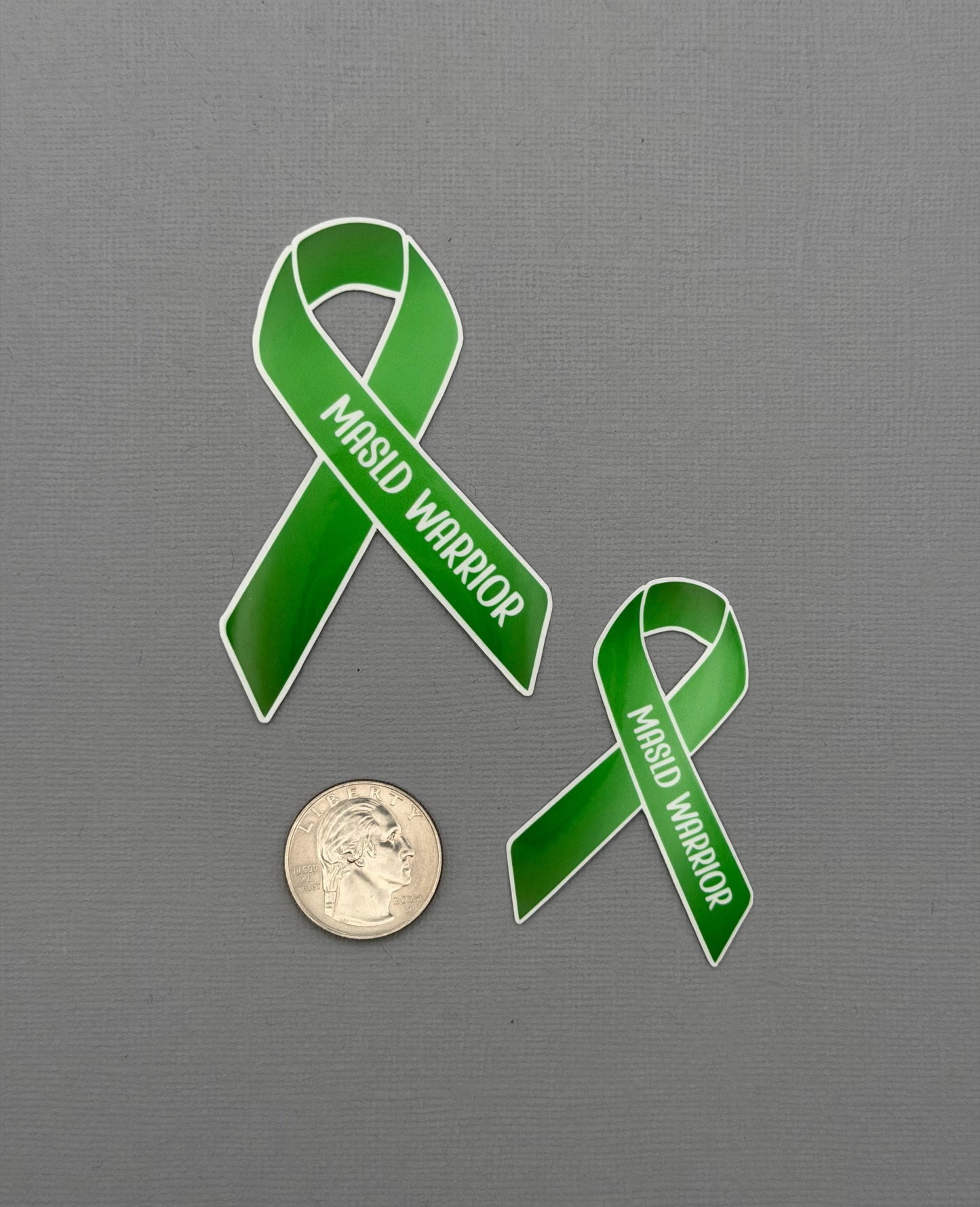 MASLD Warrior Ribbon Sticker or Magnet | Metabolic Dysfunction–Associated Steatotic Liver Disease