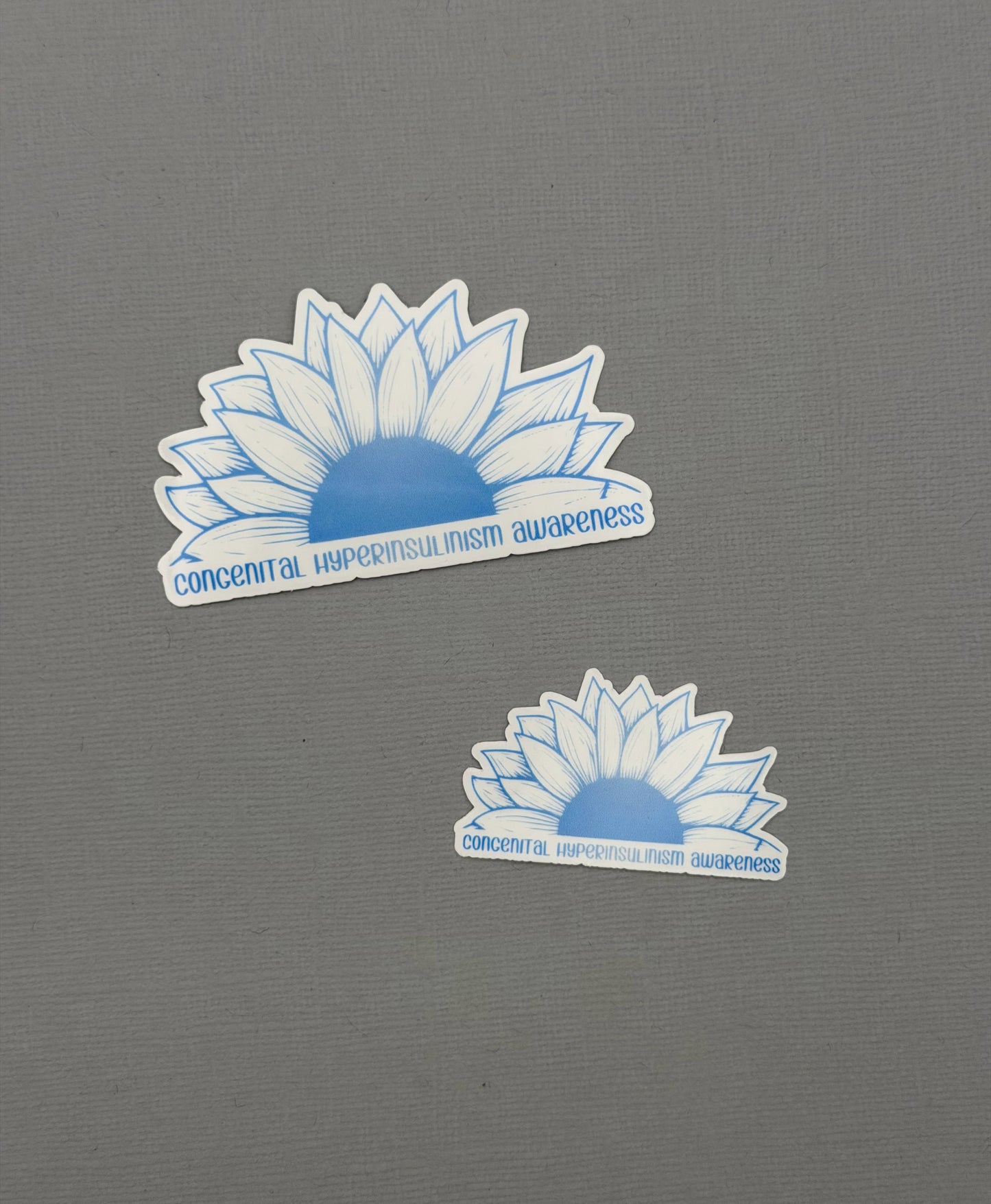 Congenital Hyperinsulinism Awareness Sunflower Sticker or Magnet