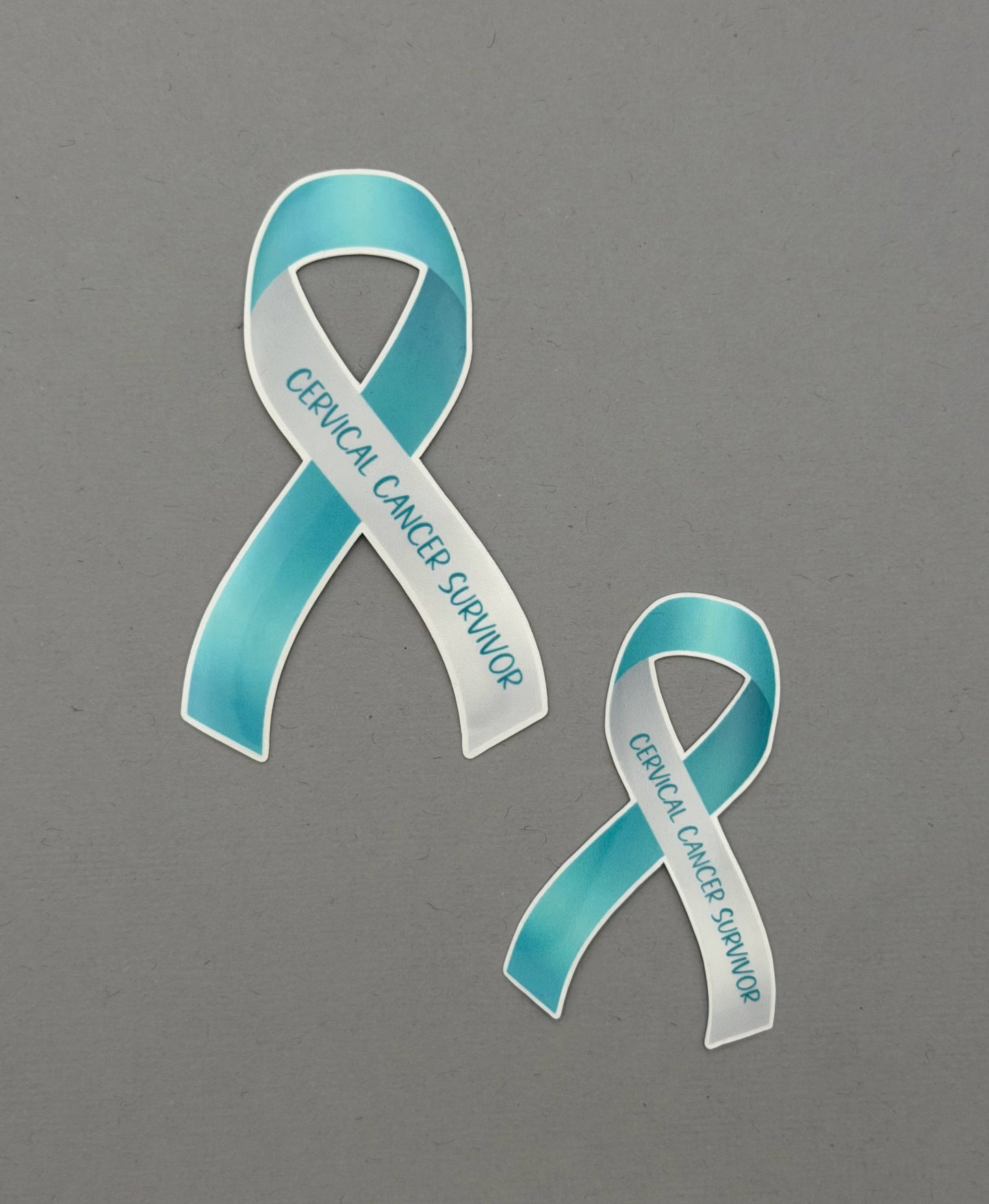 Cervical Cancer Survivor Ribbon Sticker