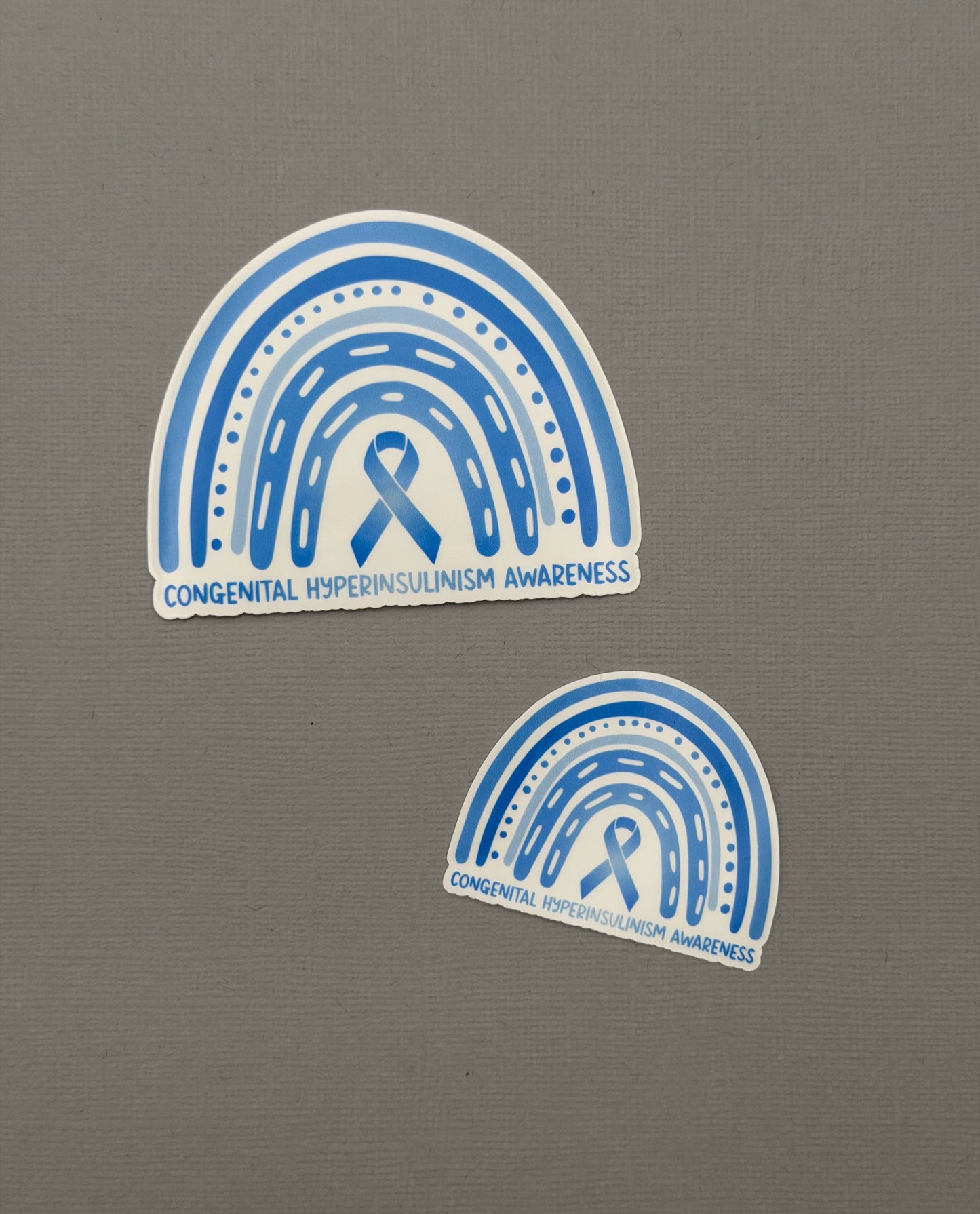 Congenital Hyperinsulinism Awareness Rainbow Sticker or Magnet