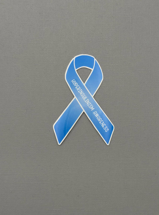 Hyperinsulinism Awareness Ribbon Sticker or Magnet