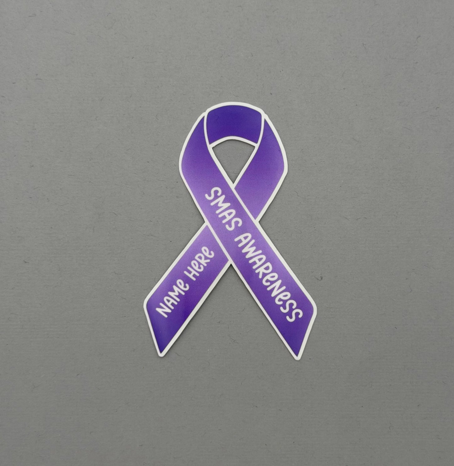 SMAS Custom Awareness Ribbon Sticker