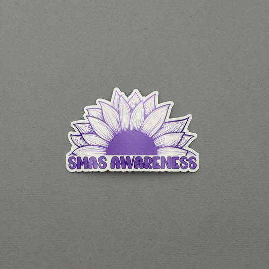 SMAS Awareness Sunflower Sticker