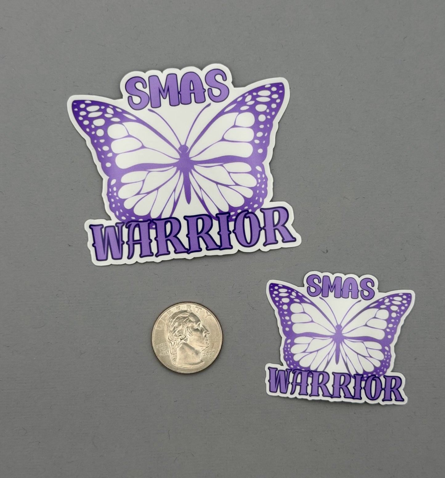 SMAS Warrior Butterfly Sticker