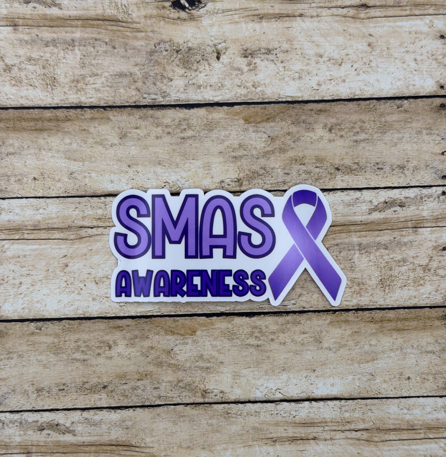 SMAS Awareness with Ribbon Sticker