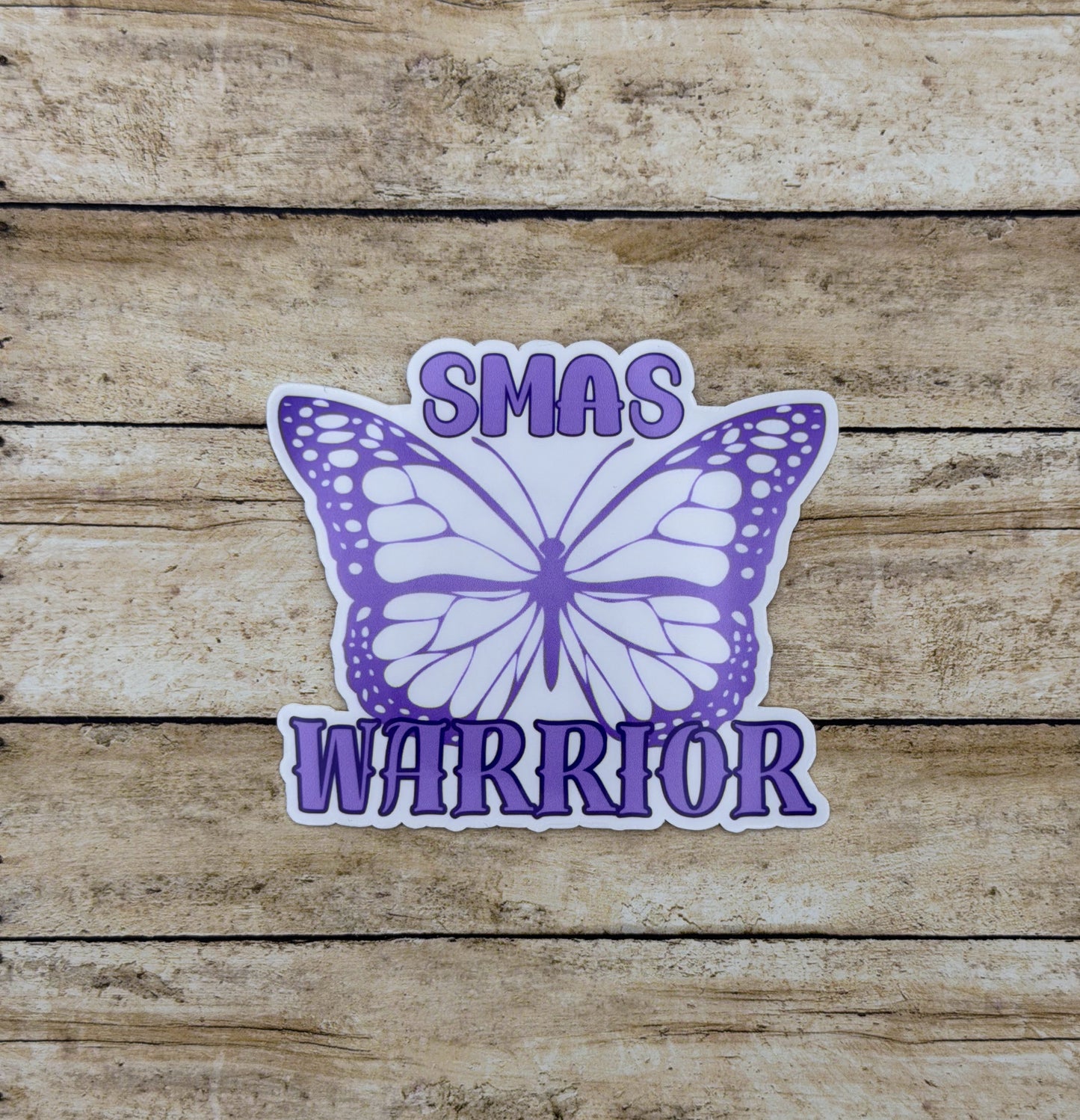 SMAS Warrior Butterfly Sticker
