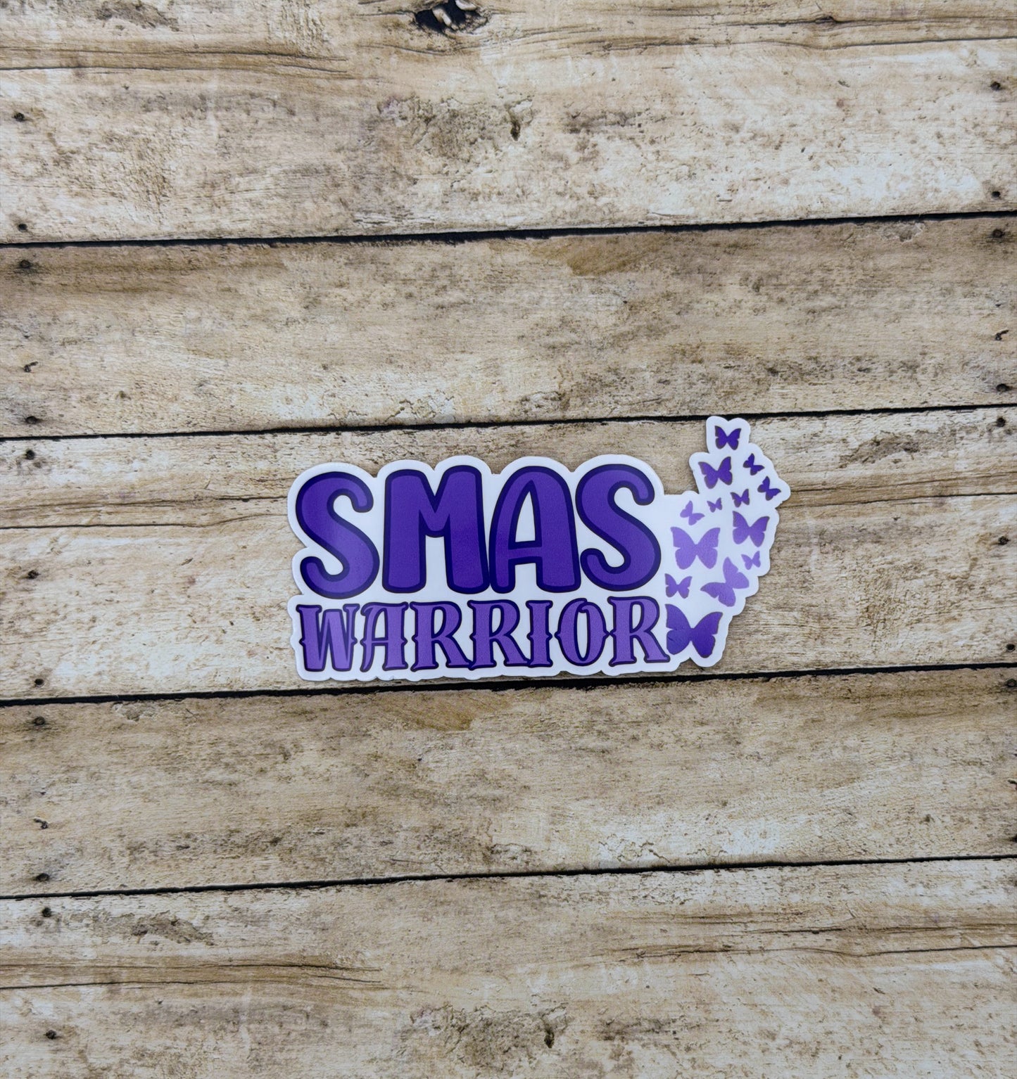 SMAS Warrior Butterflies Sticker