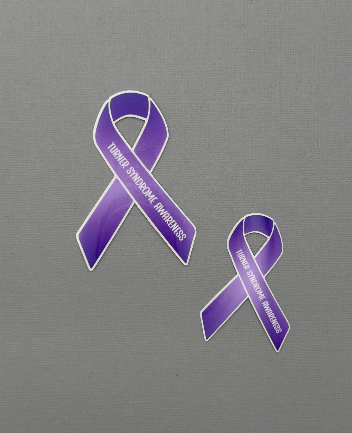 Turner Syndrome Awareness Ribbon Sticker or Magnet