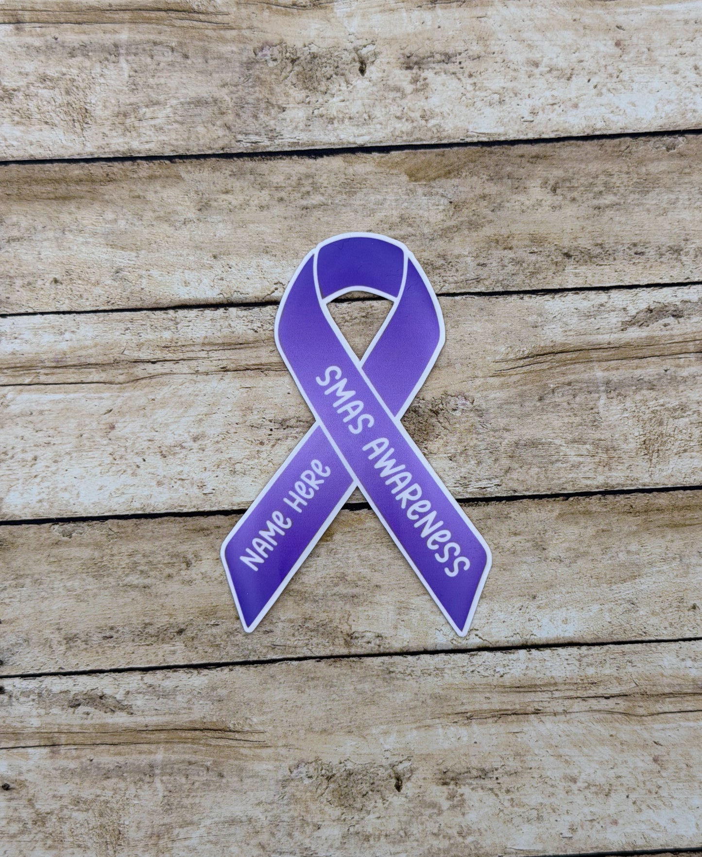 SMAS Custom Awareness Ribbon Sticker