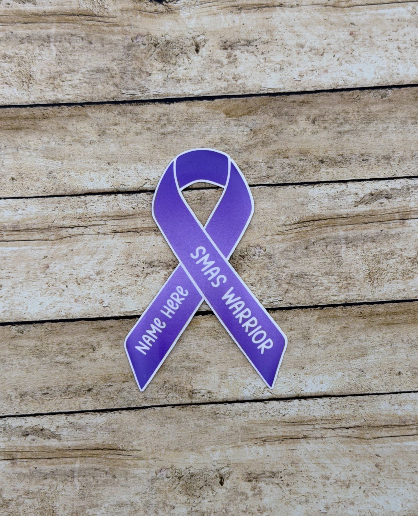 SMAS Custom Warrior Ribbon Sticker