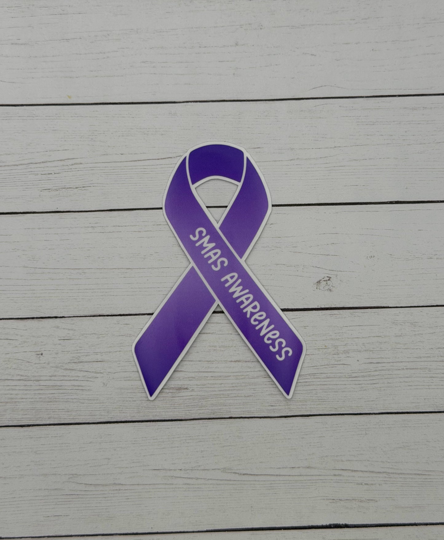 SMAS Awareness Ribbon Sticker