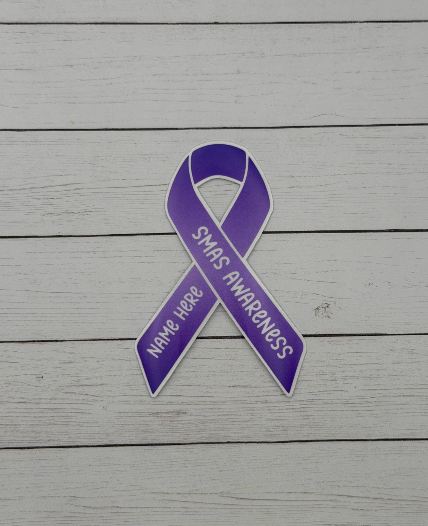 SMAS Custom Awareness Ribbon Sticker