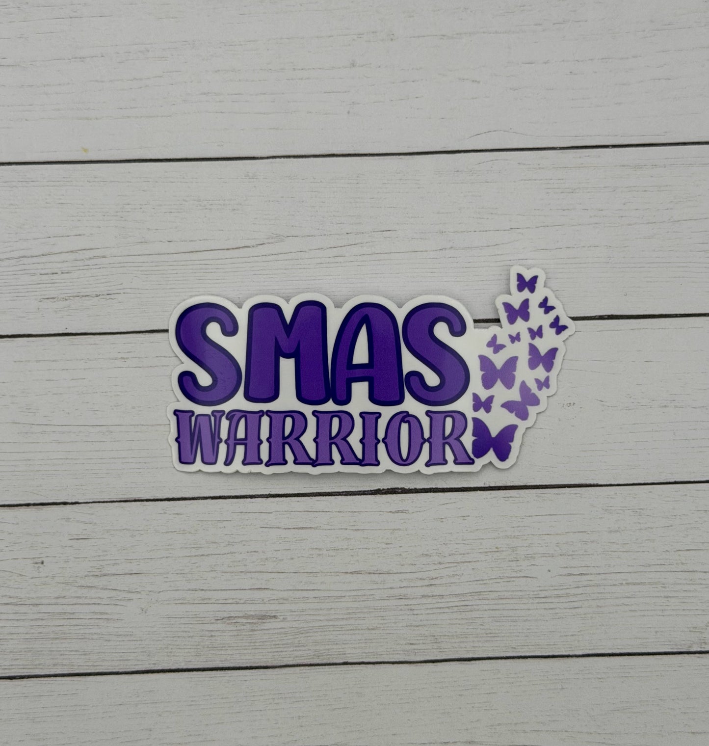 SMAS Warrior Butterflies Sticker