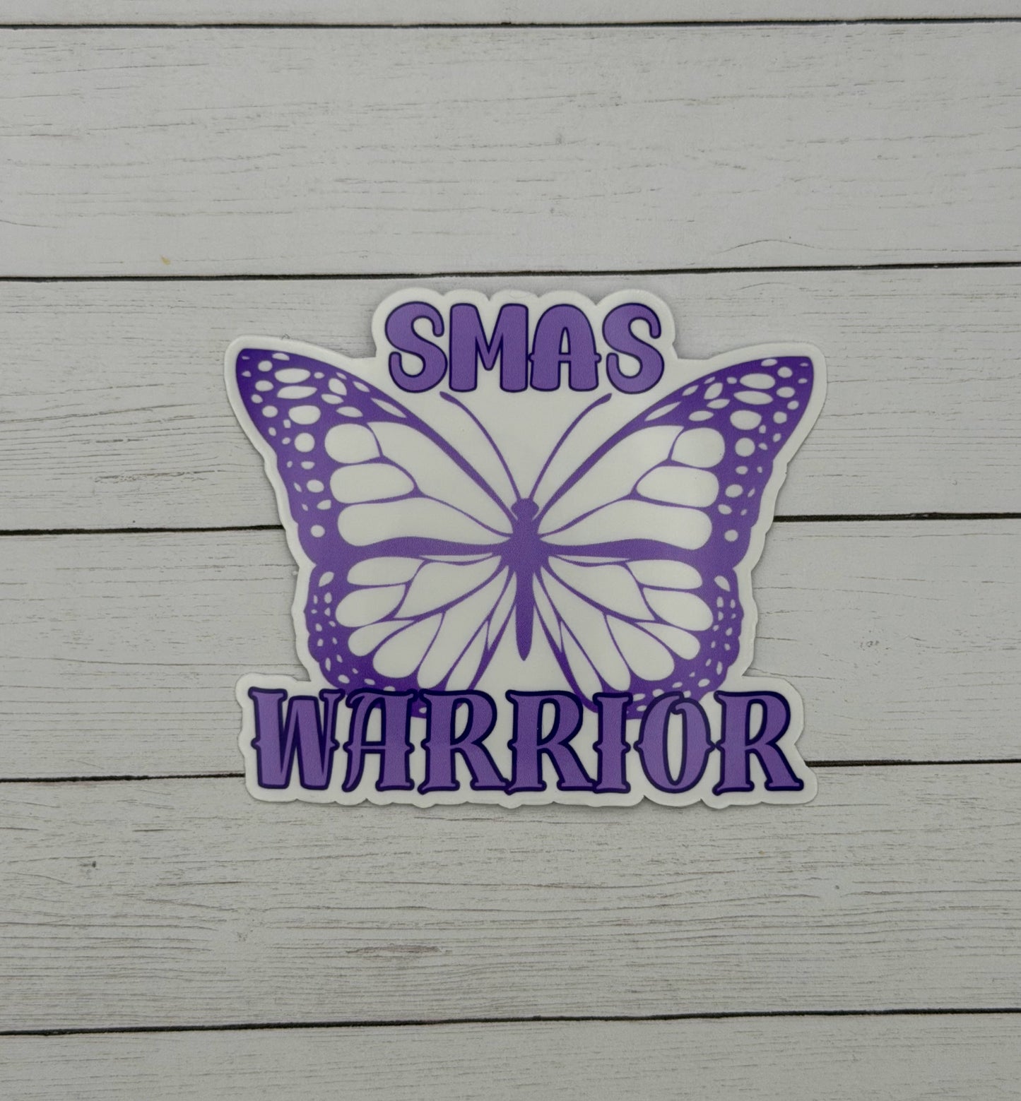 SMAS Warrior Butterfly Sticker