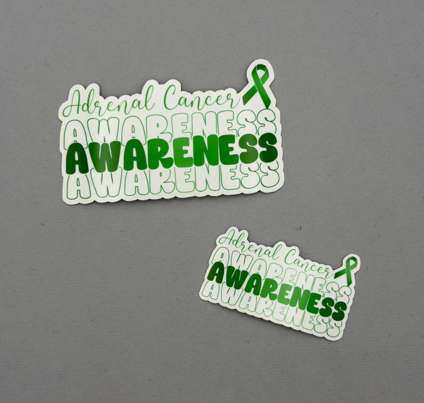 Adrenal Cancer Awareness Sticker