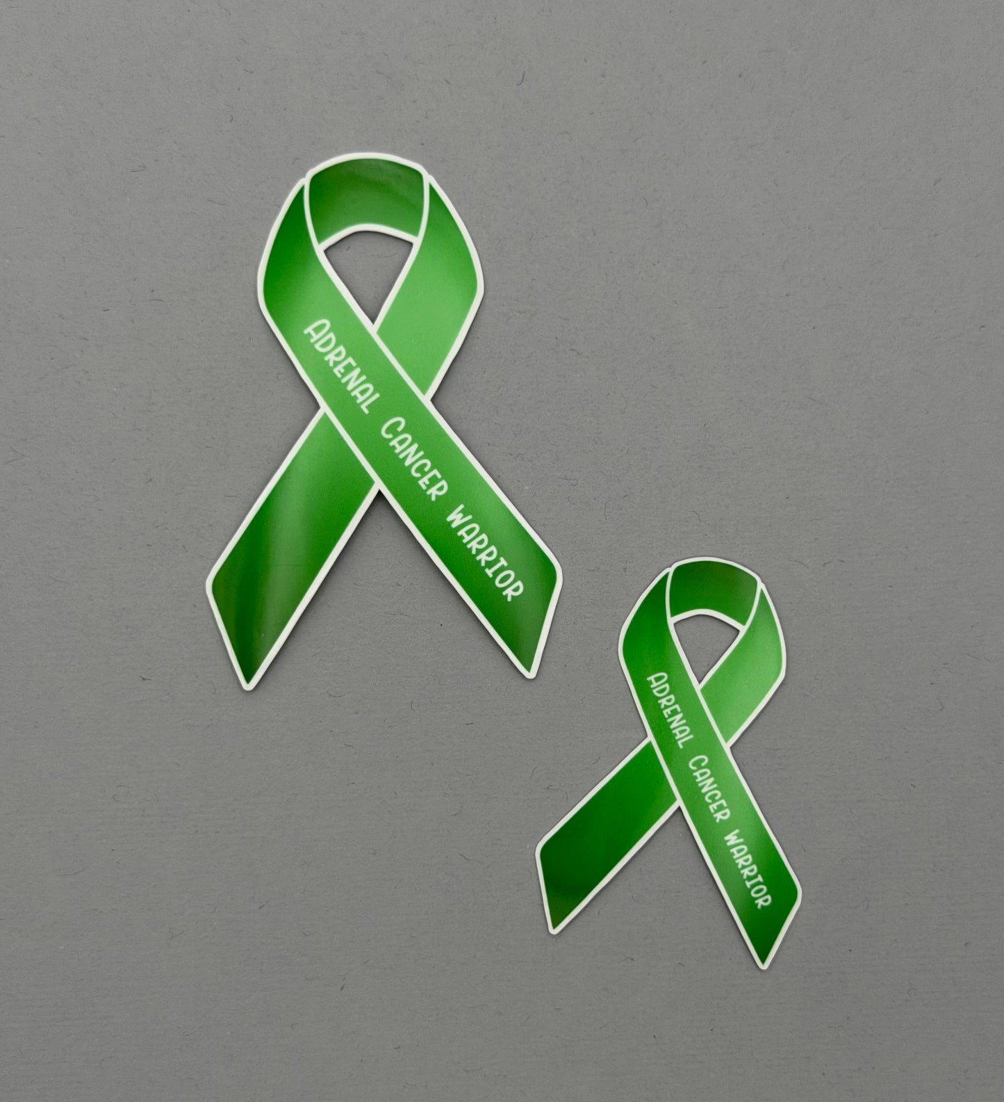 Adrenal Cancer Warrior Ribbon Sticker
