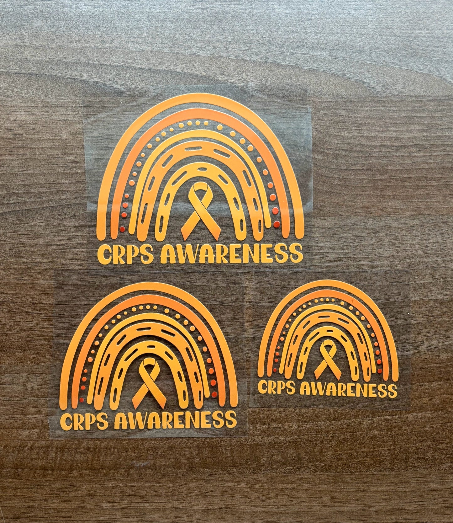 CRPS Awareness Rainbow Car Decal