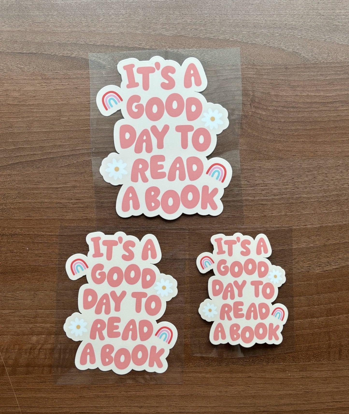 It's a Good Day to Read a Book Car Decal