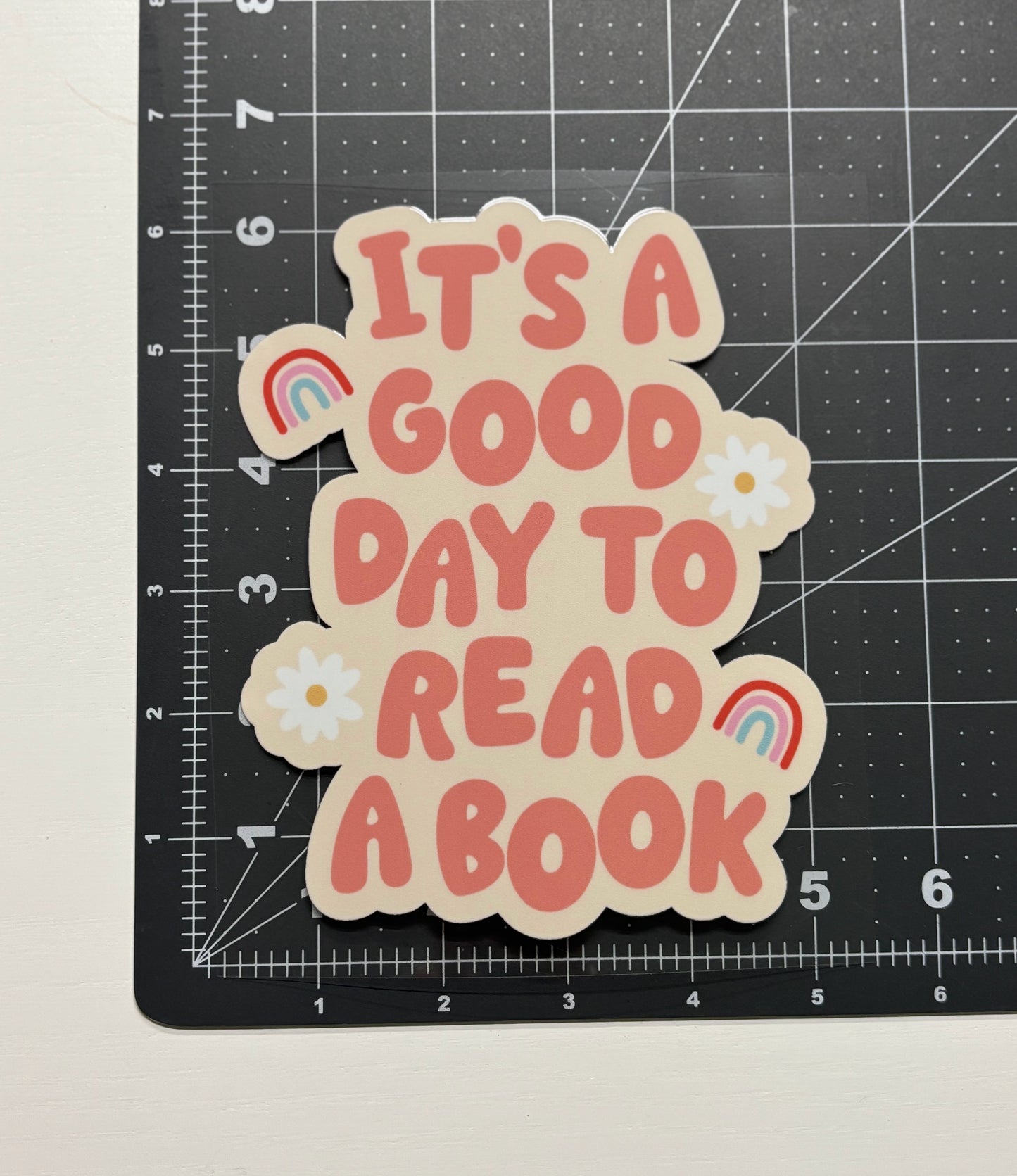 It's a Good Day to Read a Book Car Decal