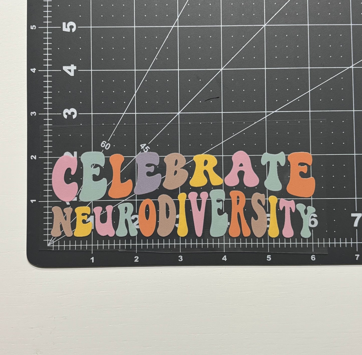 Celebrate Neurodiversity Car Decal