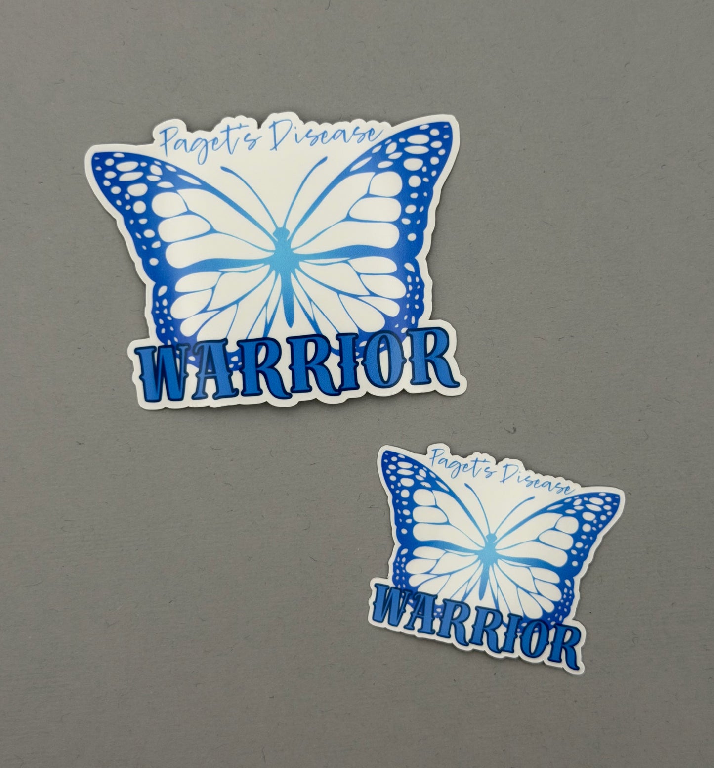 Paget’s Disease Warrior Butterfly Sticker | Paget's Disease of the Bone