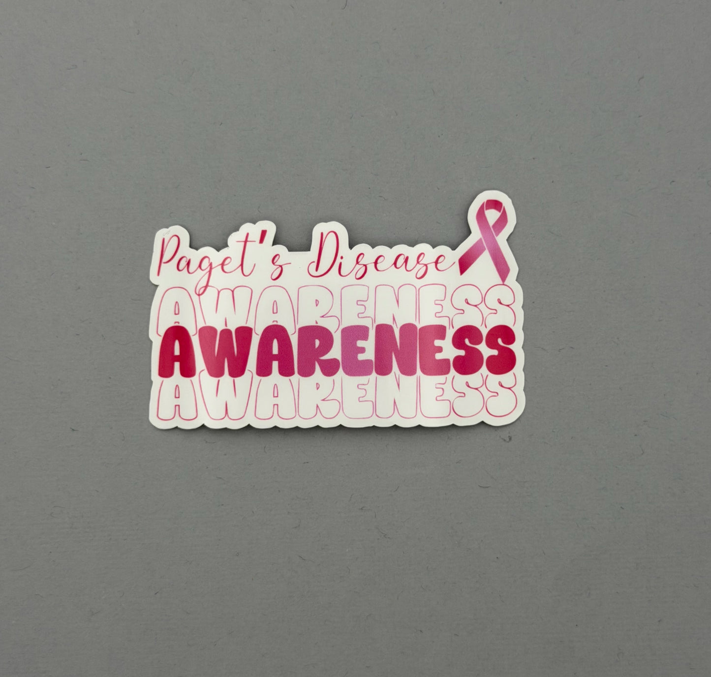 Paget’s Disease Awareness Sticker | Paget's Disease of the Breast