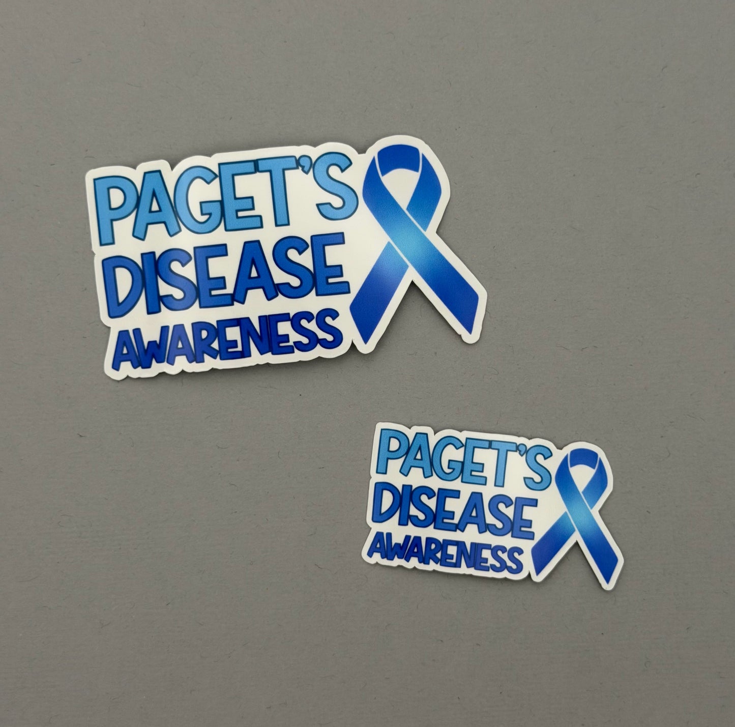 Paget’s Disease Awareness with Ribbon Sticker | Paget's Disease of the Bone