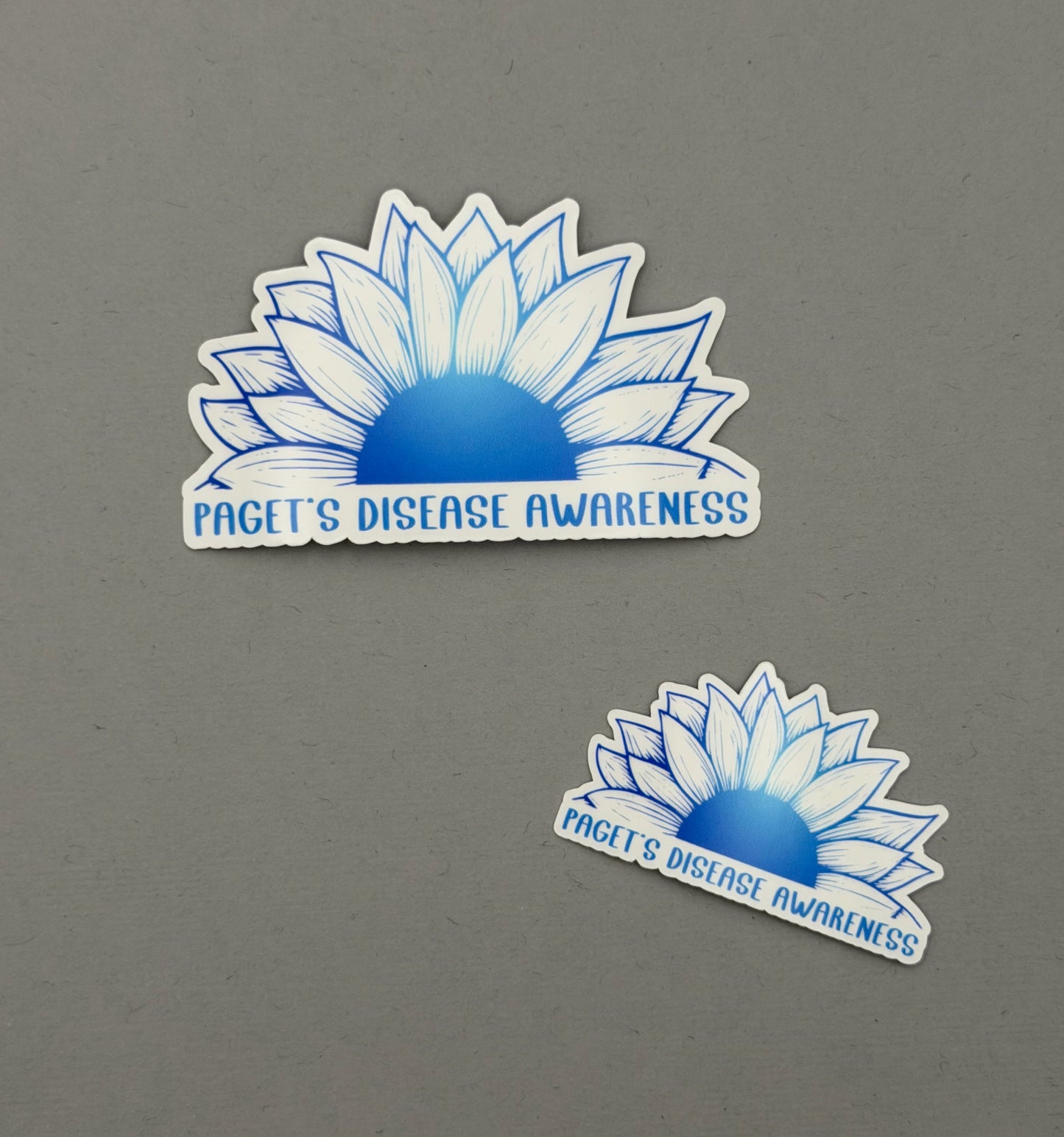 Paget’s Disease Awareness Sunflower Sticker | Paget's Disease of the Bone