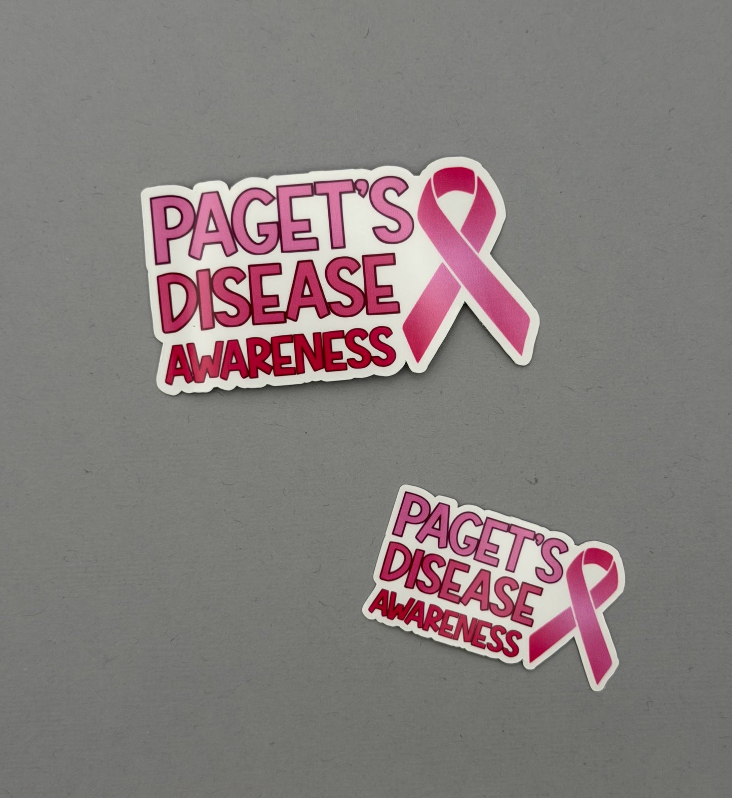 Paget’s Disease Awareness with Ribbon Sticker | Paget's Disease of the Breast