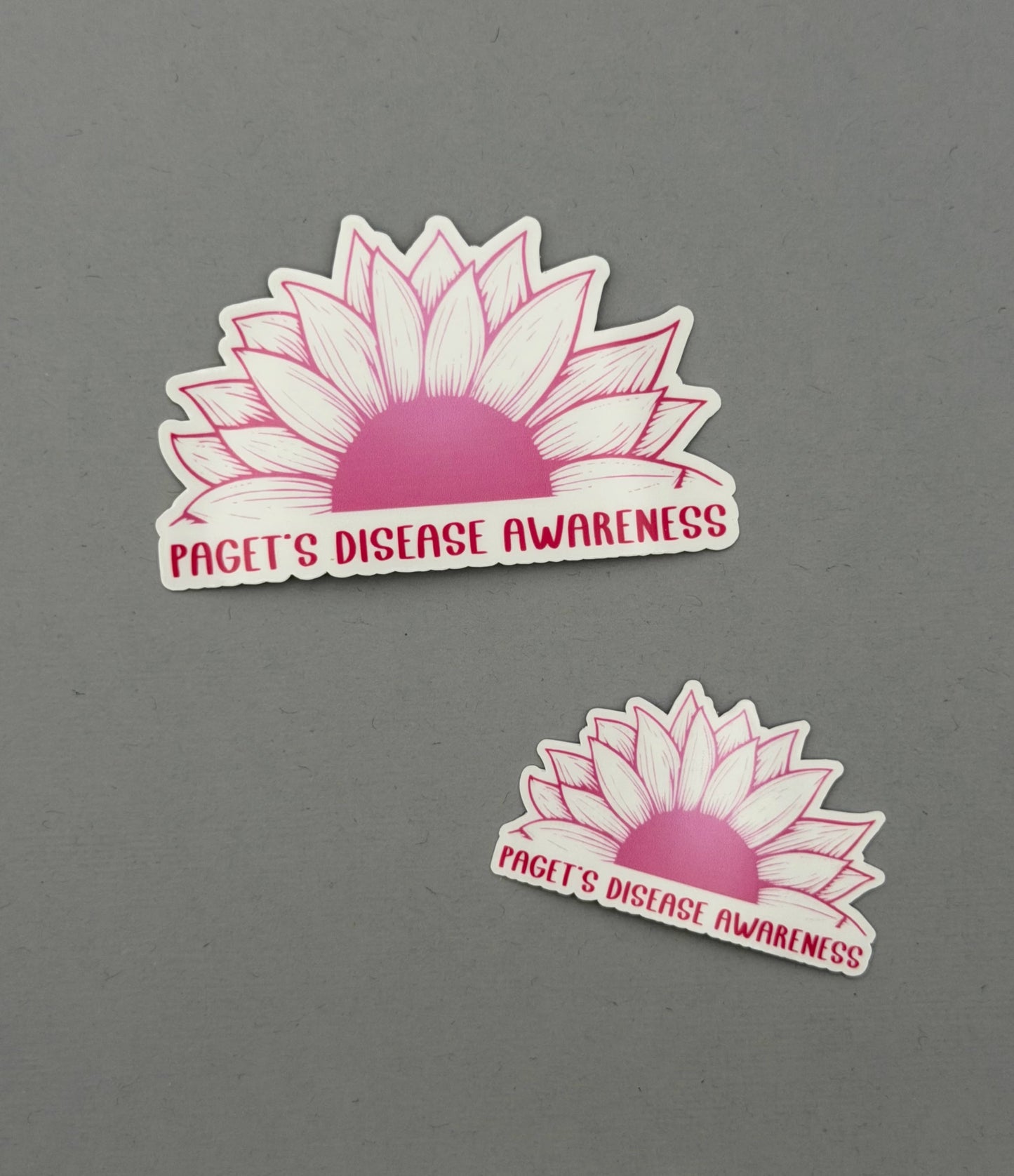 Paget’s Disease Awareness Sunflower Sticker | Paget's Disease of the Breast
