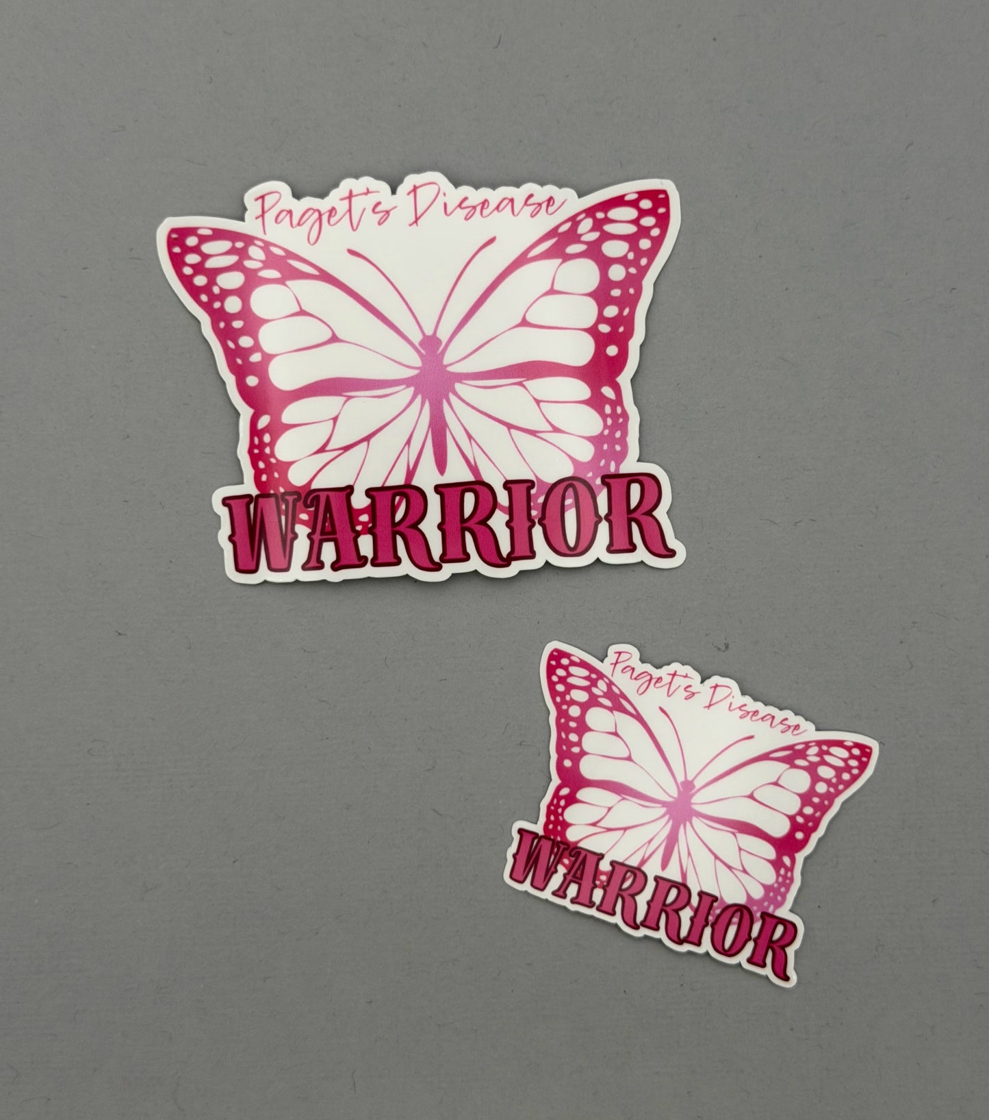 Paget’s Disease Warrior Butterfly Sticker | Paget's Disease of the Breast