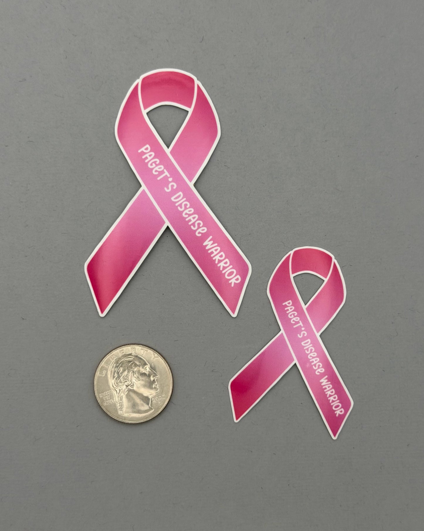Paget’s Disease Warrior Ribbon Sticker | Paget's Disease of the Breast