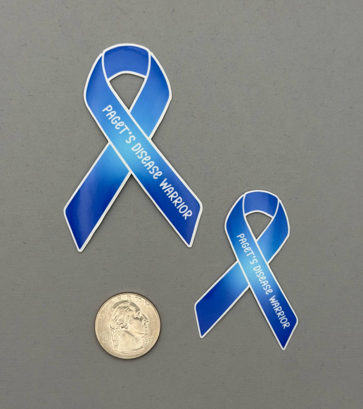 Paget’s Disease Warrior Ribbon Sticker | Paget's Disease of the Bone