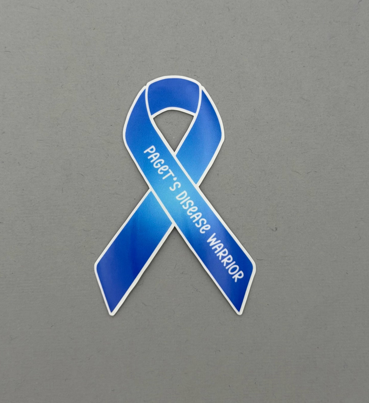 Paget’s Disease Warrior Ribbon Sticker | Paget's Disease of the Bone