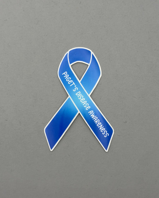 Paget’s Disease Awareness Ribbon Sticker | Paget's Disease of the Bone