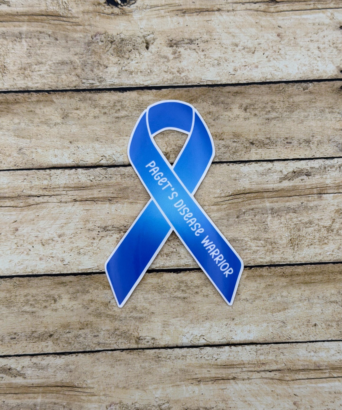 Paget’s Disease Warrior Ribbon Sticker | Paget's Disease of the Bone