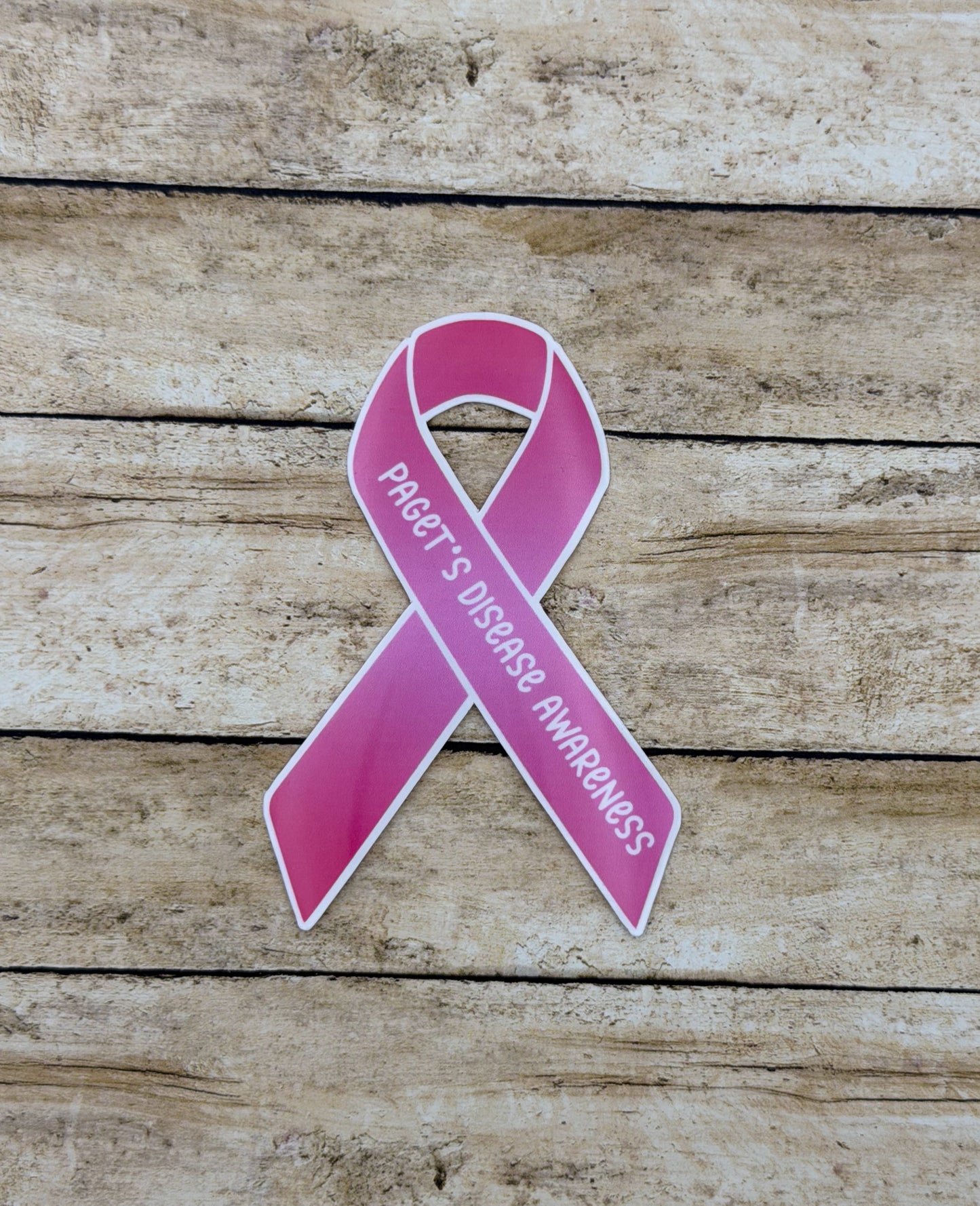 Paget’s Disease Awareness Ribbon Sticker | Paget's Disease of the Breast