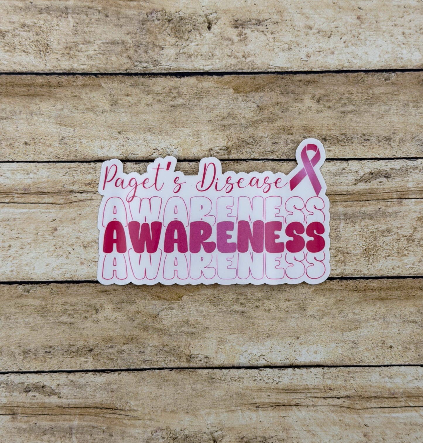 Paget’s Disease Awareness Sticker | Paget's Disease of the Breast