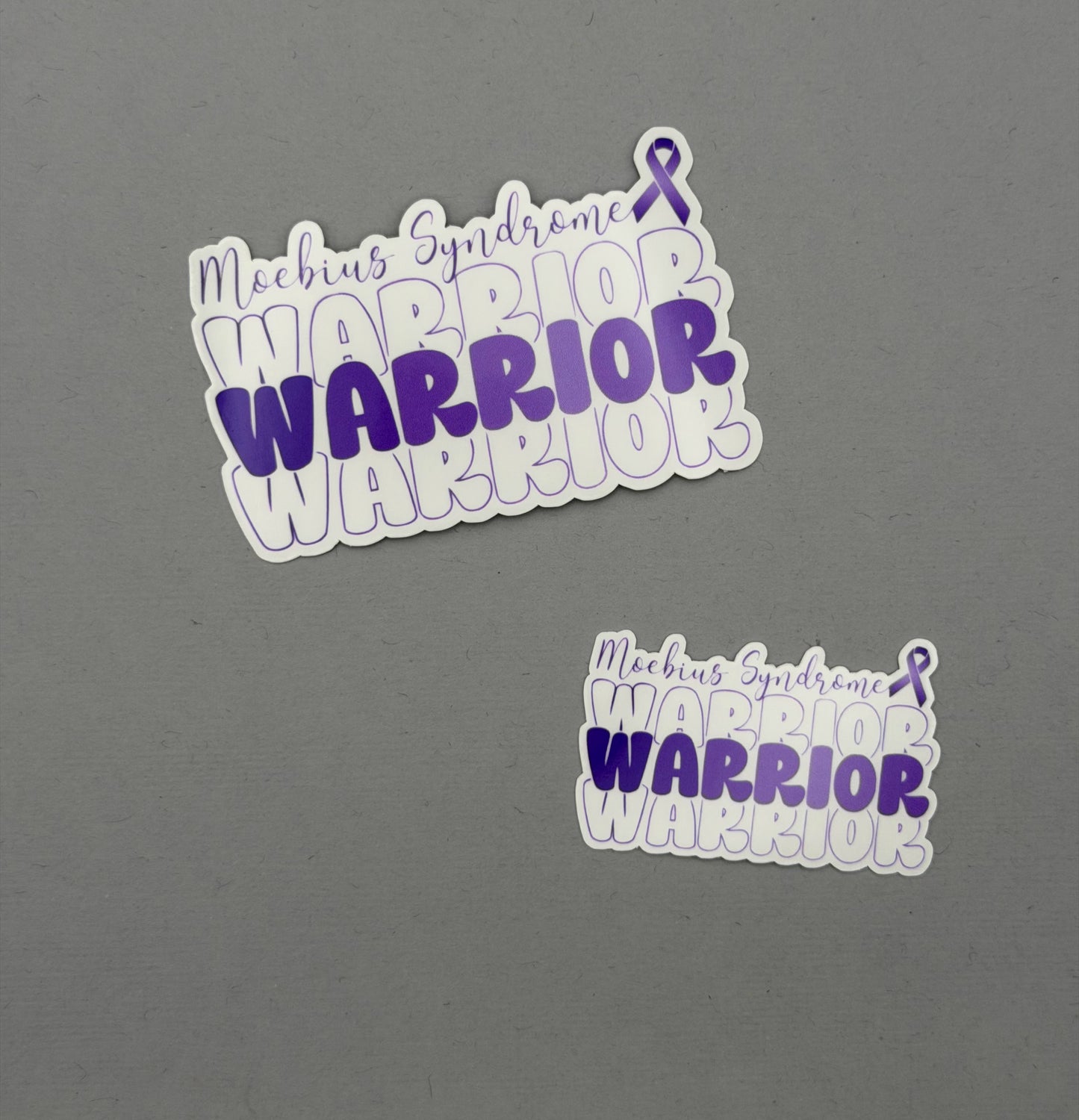 Moebius Syndrome Warrior Sticker