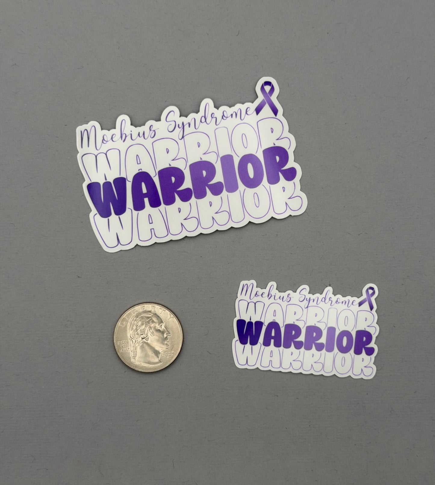 Moebius Syndrome Warrior Sticker
