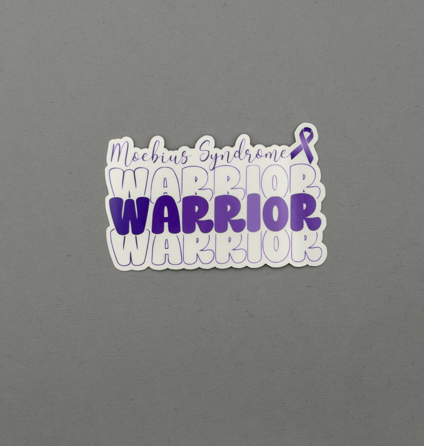 Moebius Syndrome Warrior Sticker