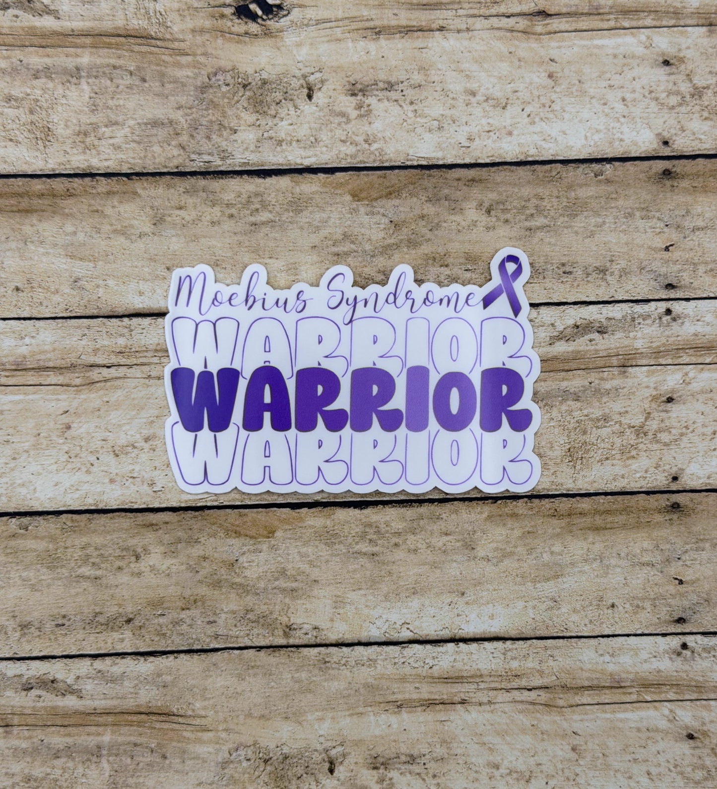 Moebius Syndrome Warrior Sticker