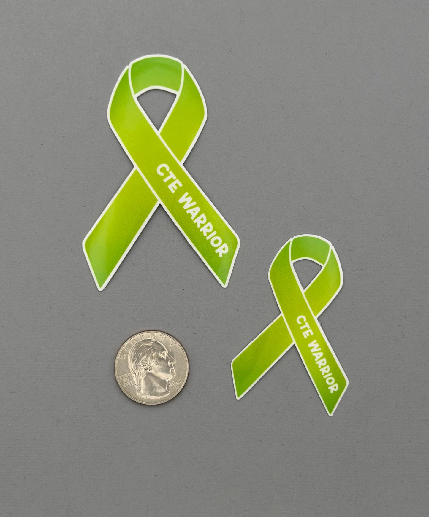 CTE Warrior Ribbon Sticker