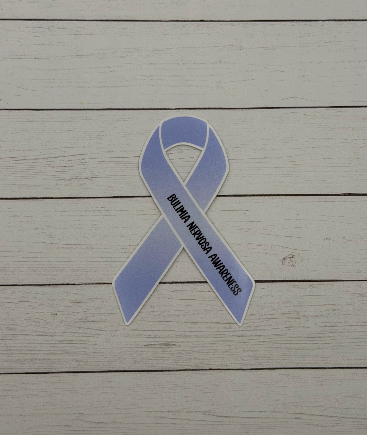 Bulimia Nervosa Awareness Ribbon Sticker or Magnet
