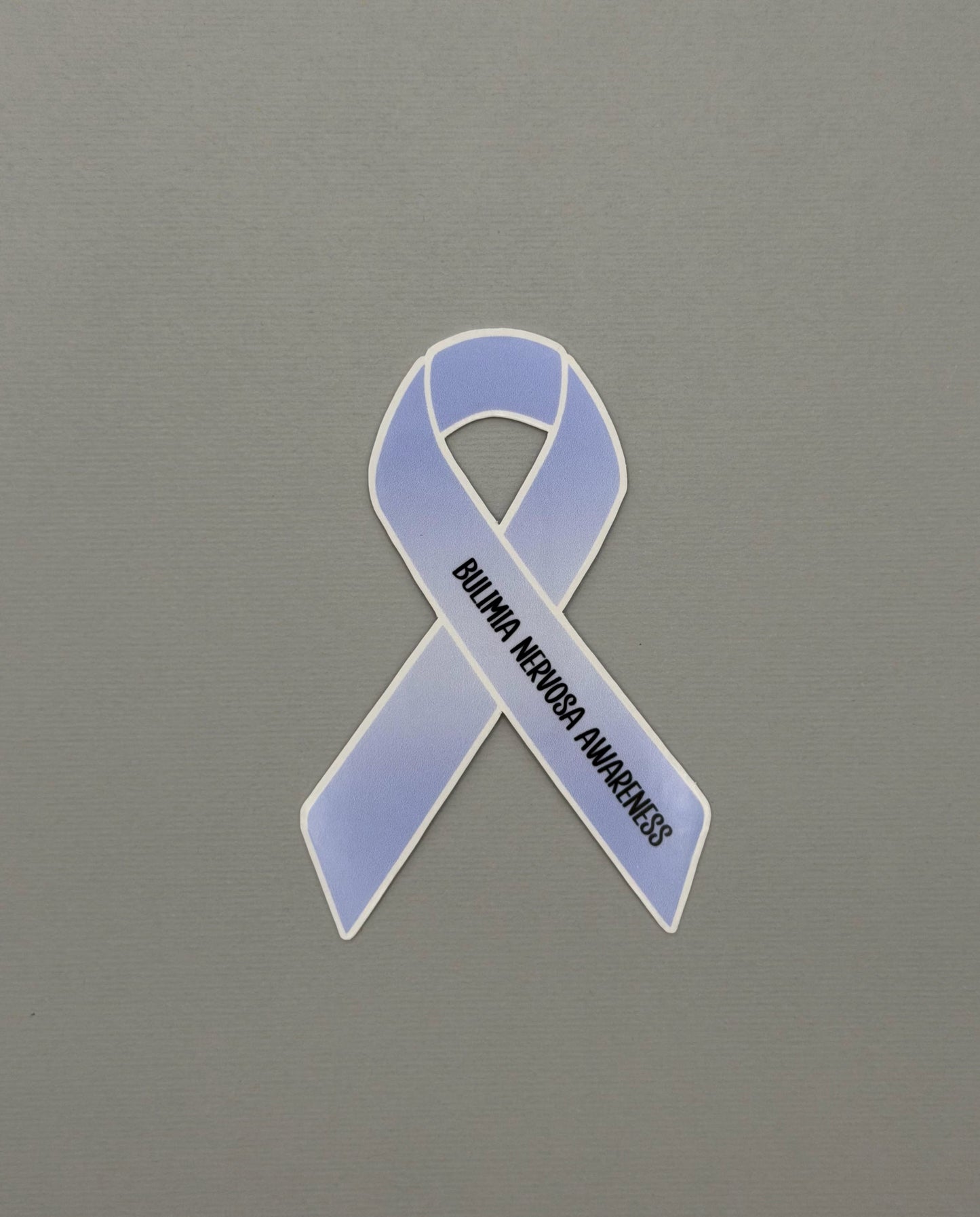 Bulimia Nervosa Awareness Ribbon Sticker or Magnet